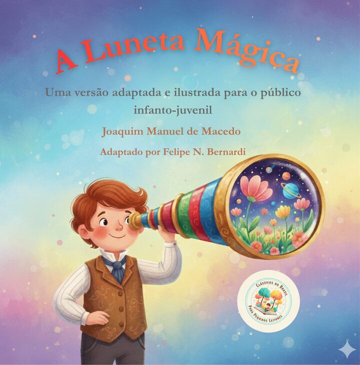 Capa do livro A Luneta Mágica