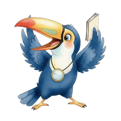 Tucano Tuca, mascote da coleção